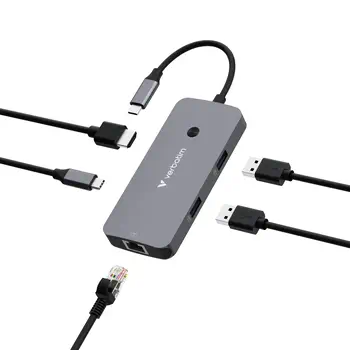 Verbatim CMH-05 USB Type-C 5000 Mbit/s Argent achat
