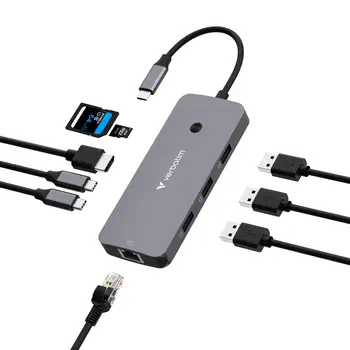 Livraison gratuite Station d'accueil pour portable Verbatim 32152