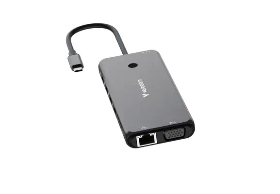 Verbatim CMH-14 USB Type-C 5000 Mbit/s Argent - Station d'accueil pour portable - visuel 4