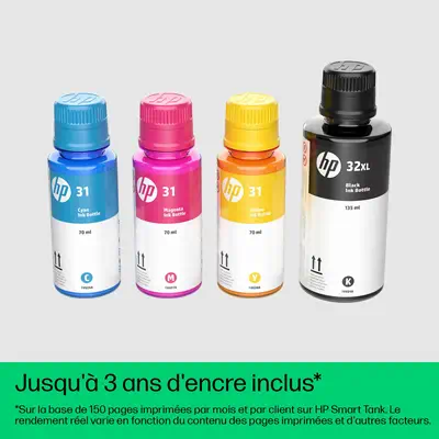 Smart Tank 5105 Sans fil All-in-One Couleur Imprimante, Copieur, Scanner - HP - Autre Imprimante - visuel 10