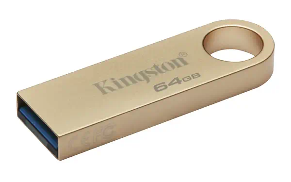 64Go 220Mo/s Clé USB 3.2 Gen 1 Métal Kingston - visuel 1 - hello RSE - Conception durable
