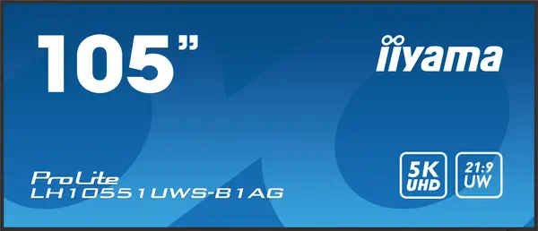 iiyama LH10551UWS-B1AG Écran d'affichage dynamique Écran plat de signalisation numérique 2,66 m (104 - Affichage dynamique - visuel 2