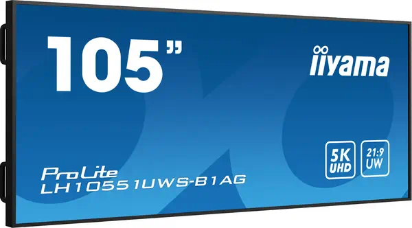 iiyama LH10551UWS-B1AG Écran d'affichage dynamique Écran plat de signalisation numérique 2,66 m (104 - Affichage dynamique - visuel 4
