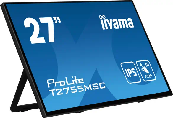 iiyama ProLite T2755MSC-B1 écran plat de PC 68,6 cm (27") 1920 x 1080 pixels Full HD LED Écran tacti - Ecran Ordinateur - visuel 2
