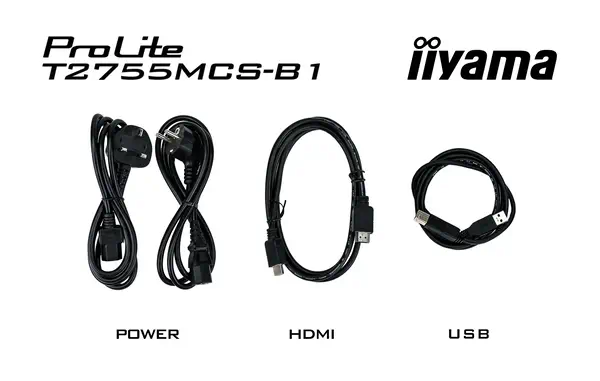 iiyama ProLite T2755MSC-B1 écran plat de PC 68,6 cm (27") 1920 x 1080 pixels Full HD LED Écran tacti - Ecran Ordinateur - visuel 10