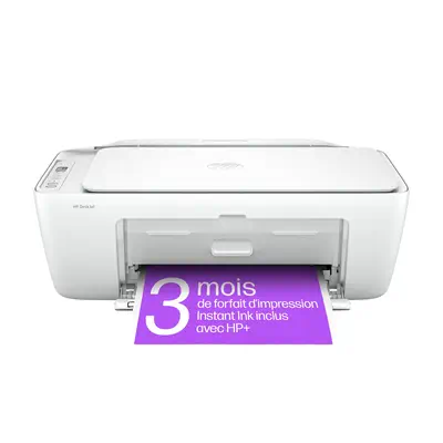 DeskJet 2810e Sans fil All-in-One Couleur Imprimante, Instant Ink; copieur, scanner - HP - Multifonctions Jet d'encre - visuel 1