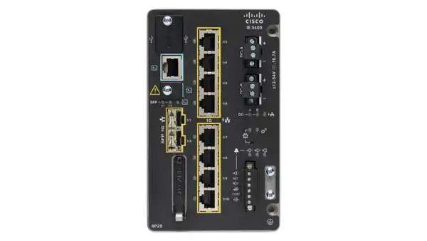 Cisco IE-3400-8P2S-A commutateur réseau Géré L2/L3 Gigabit Ethernet (10/100/1000) Connexion Ethernet - Switchs et Hubs - visuel 1