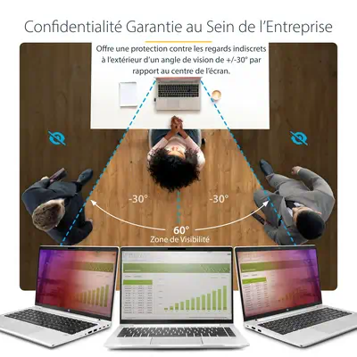 StarTech.com 156G-PRIVACY-SCREEN filtre anti-reflets pour écran et filtre de confidentialité 39,6 cm - Protection d'écran et Filtre - visuel 8