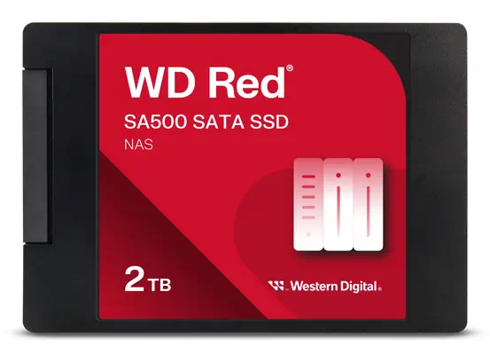 SanDisk Red WD SA500 2 To 2.5" SATA 3D NAND - Sandisk - Disque dur SSD - visuel 1