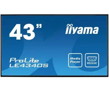 Livraison gratuite Ecran Ordinateur iiyama LE4340S-B1
