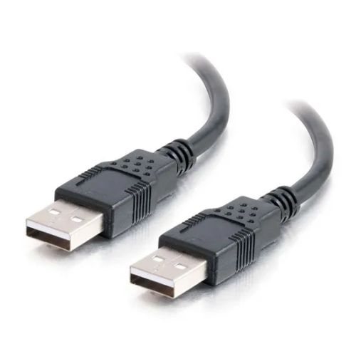 Vente C2G Câble USB 2.0 A mâle vers A mâle de 1 m - Noir au meilleur prix