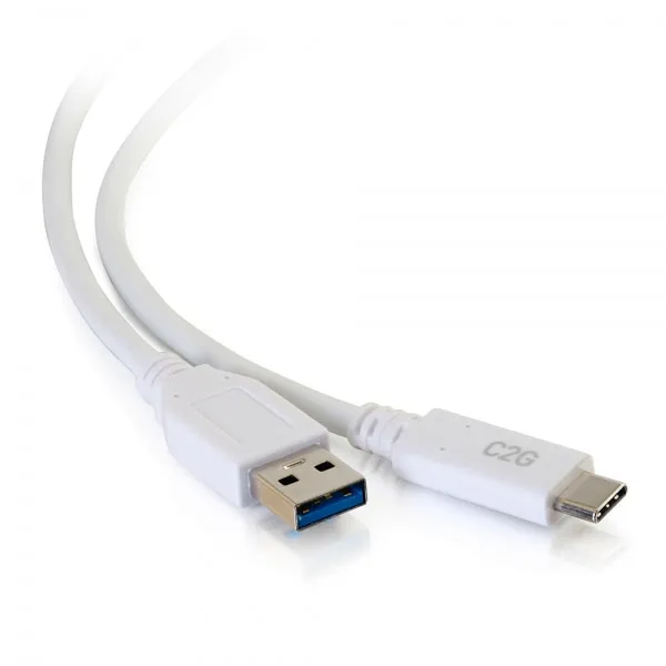 Achat C2G Câble USB-C® vers USB-A SuperSpeed 5 Gbits/s M/M 0,9 sur hello RSE