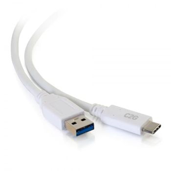 Achat C2G Câble USB-C® vers USB-A SuperSpeed 5 Gbits/s M/M 0,9 au meilleur prix