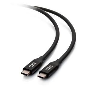 Achat Câble USB C2G Câble USB-C® mâle vers USB-C mâle (20 V 5 A) 1 m - USB4® 40 Gb/s