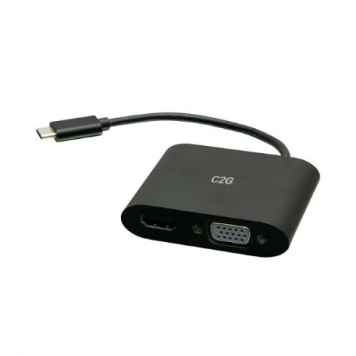 Achat Câble HDMI C2G Adaptateur multiport MST USB-C® vers HDMI® et VGA - 4K