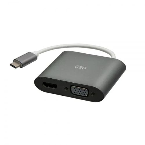 Achat C2G Adaptateur multiport MST USB-C® vers HDMI® et VGA - 4K - 0757120298311