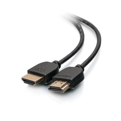 Revendeur officiel C2G Câble HDMI haut débit flexible avec connecteurs discrets, 1,8 m - 4K 60 Hz
