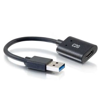Achat Câble USB C2G Adaptateur convertisseur SuperSpeed USB 5 Gbits/s 15 cm (6 po) USB-C® femelle vers USB-A mâle