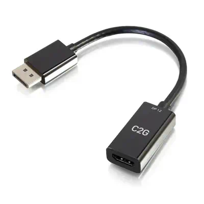Vente C2G 20 cm Convertisseur adaptateur passif DisplayPort™ mâle C2G au meilleur prix - visuel 2