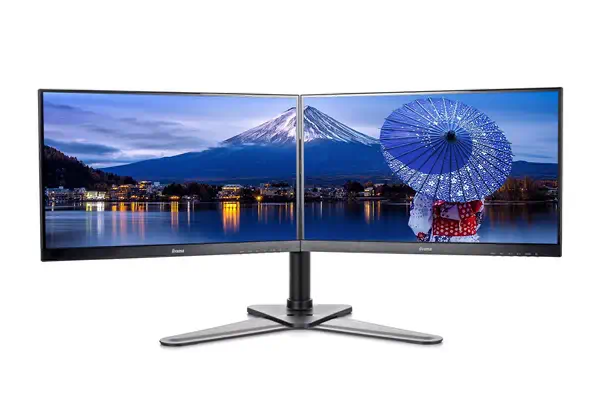 iiyama DS1002D-B1 support d'écran plat pour bureau 76,2 cm (30") Noir - Support Fixe & Mobile - visuel 4