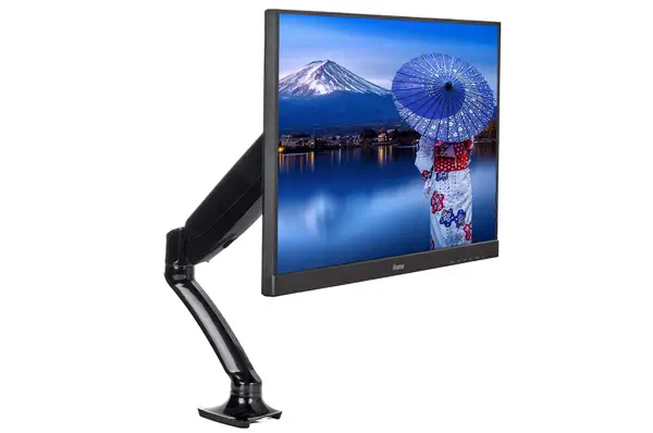 iiyama DS3001C-B1 support d'écran plat pour bureau 68,6 cm (27") Noir - Support Fixe & Mobile - visuel 1