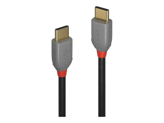 LINDY Câble USB 2.0 Type C Anthra Line 3m - Lindy - visuel 1