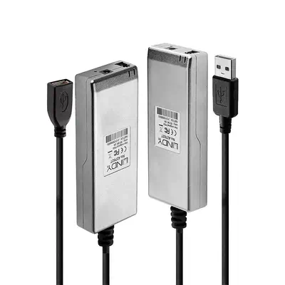 Achat LINDY USB 2.0 MM Fibre Optic Extender 200m et autres produits de la marque Lindy