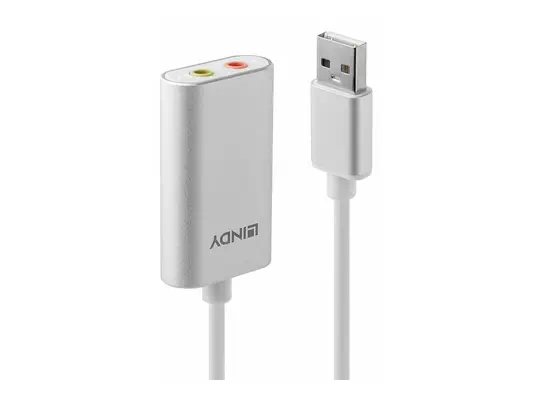 LINDY Convertisseur USB type A vers Audio - Lindy - Câble Audio - visuel 1