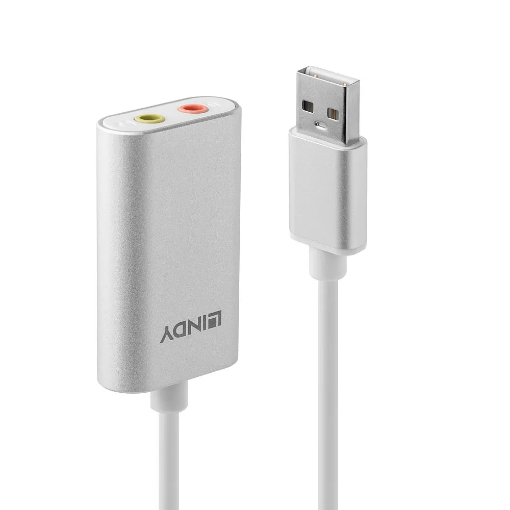 Vente Câble Audio LINDY Convertisseur USB type A vers Audio