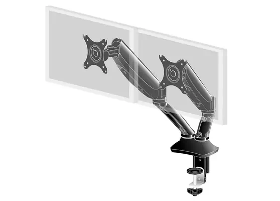 iiyama DS3002C-B1 support d'écran plat pour bureau 68,6 cm (27") Noir - Support Fixe & Mobile - visuel 3