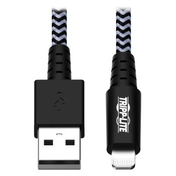 Achat Câble USB EATON TRIPPLITE Heavy-Duty USB-A to Lightning Sync/Charge Cable MFi