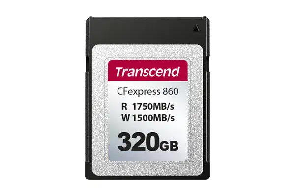 Transcend CFexpress 860 320 Go Transcend - visuel 1 - hello RSE - Conception durable