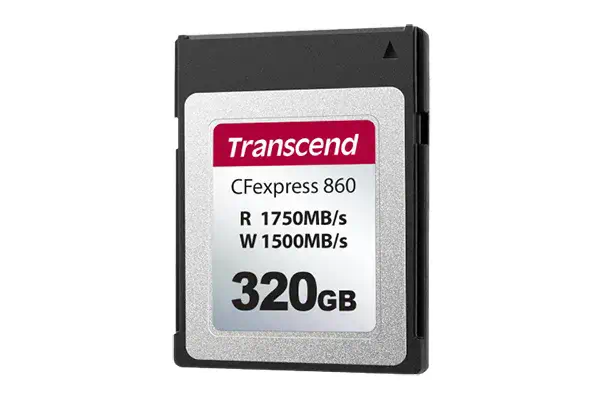 Transcend CFexpress 860 320 Go Transcend - visuel 1 - hello RSE - Vitesses de transfert rapides