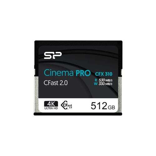Revendeur officiel Carte Mémoire SILICON POWER Cfast 2.0 CinemaPro CFX310 256Go MLC