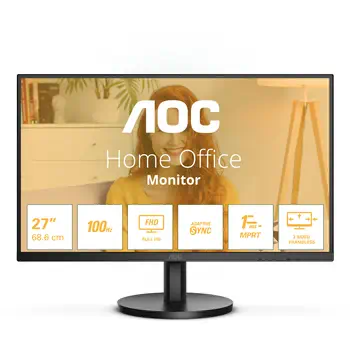 Revendeur officiel Ecran Ordinateur AOC 27B3HMA2 27p FHD VA 100Hz normal stand ad sync