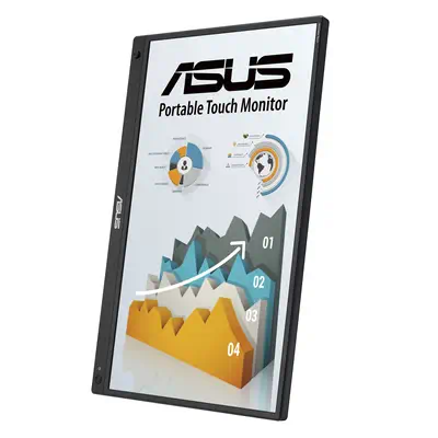 ASUS ZenScreen MB16AHT écran plat de PC 39,6 cm (15.6") 1920 x 1080 pixels Full HD Écran tactile Noi - Asus - Ecran Ordinateur - visuel 6