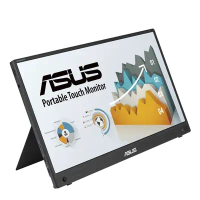 ASUS ZenScreen MB16AHT écran plat de PC 39,6 cm (15.6") 1920 x 1080 pixels Full HD Écran tactile Noi - Asus - Ecran Ordinateur - visuel 4