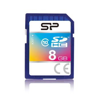 Achat SILICON POWER memory card SDHC 8Go class 10 au meilleur prix