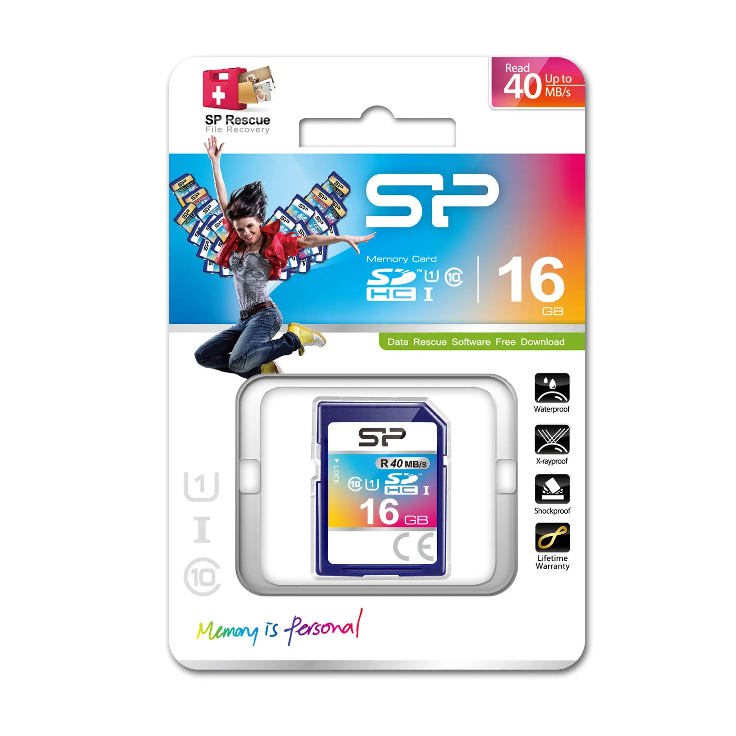 Vente SILICON POWER memory card SDHC 16Go class 10 Silicon Power au meilleur prix - visuel 2