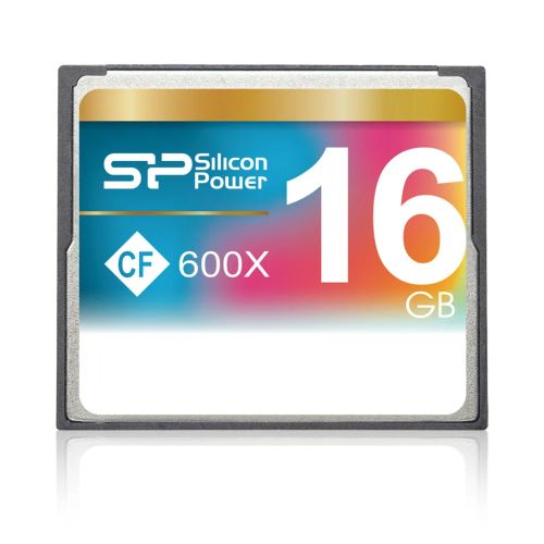 Achat SILICON POWER 16Go 600x CF Read up to 90Mo/s ATA interface PIO mode 6 et autres produits de la marque Silicon Power