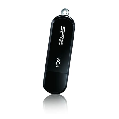 Achat SILICON POWER memory USB LuxMini 322 8Go USB 2.0 Black et autres produits de la marque Silicon Power
