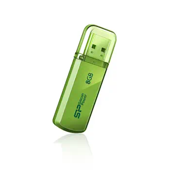 Vente SILICON POWER memory USB Helios 101 8Go USB 2.0 au meilleur prix