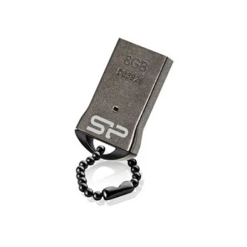 Achat SILICON POWER memory USB Touch T01 8Go USB 2.0 Black et autres produits de la marque Silicon Power