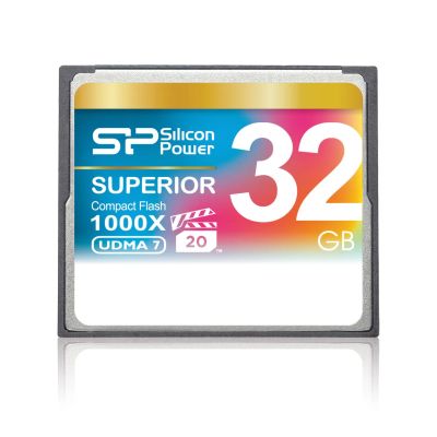 Revendeur officiel SILICON POWER 32Go 1000x CF R/W: up to 150/90 Mo/s