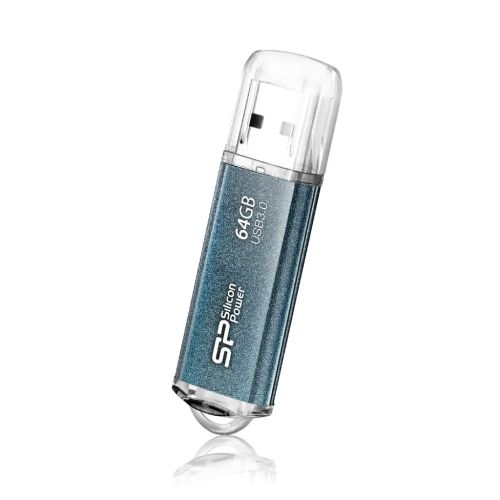 Vente Disque dur Externe SILICON POWER memory USB Marvel M01 64Go USB 3.2 Blue