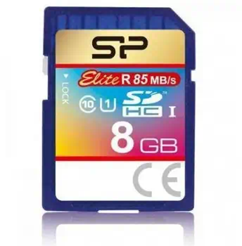 Vente Carte Mémoire SILICON POWER memory card SDXC 8Go Elite class 10 UHS-1 U1