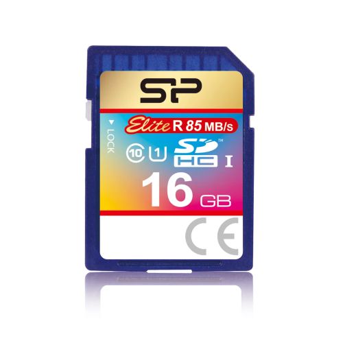 Revendeur officiel SILICON POWER memory card SDXC 16Go Elite class 10 UHS-1 U1