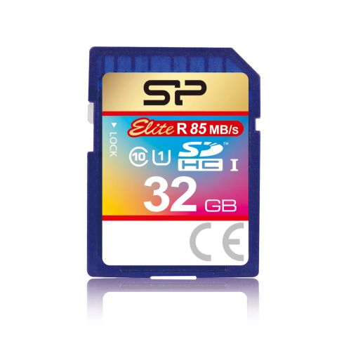 Revendeur officiel SILICON POWER memory card SDXC 32Go Elite class 10 UHS-1 U1