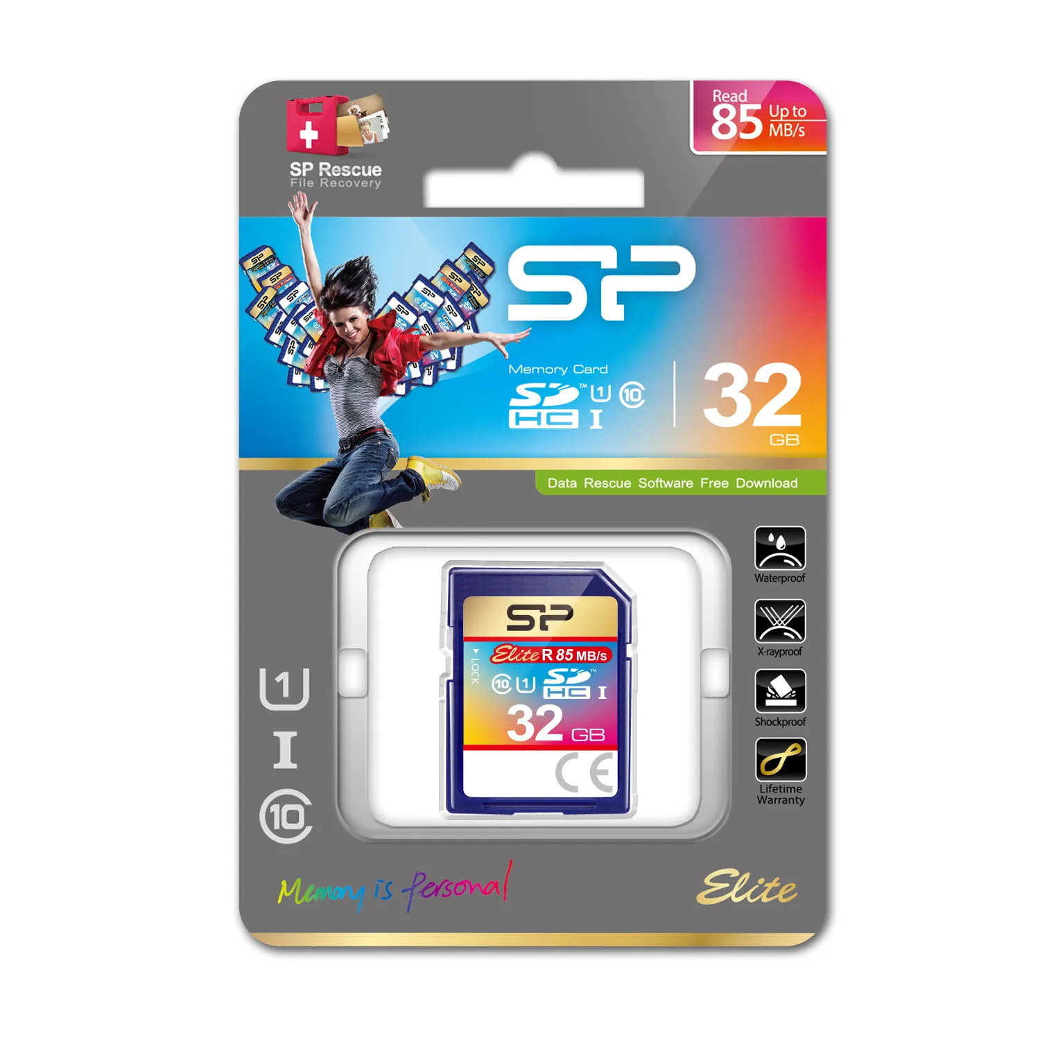 Vente SILICON POWER memory card SDXC 32Go Elite class Silicon Power au meilleur prix - visuel 2