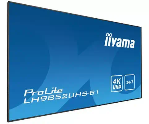 iiyama LH9852UHS-B1 Écran d'affichage dynamique Écran plat de signalisation numérique 2,49 m (98") L - Ecran Ordinateur - visuel 5
